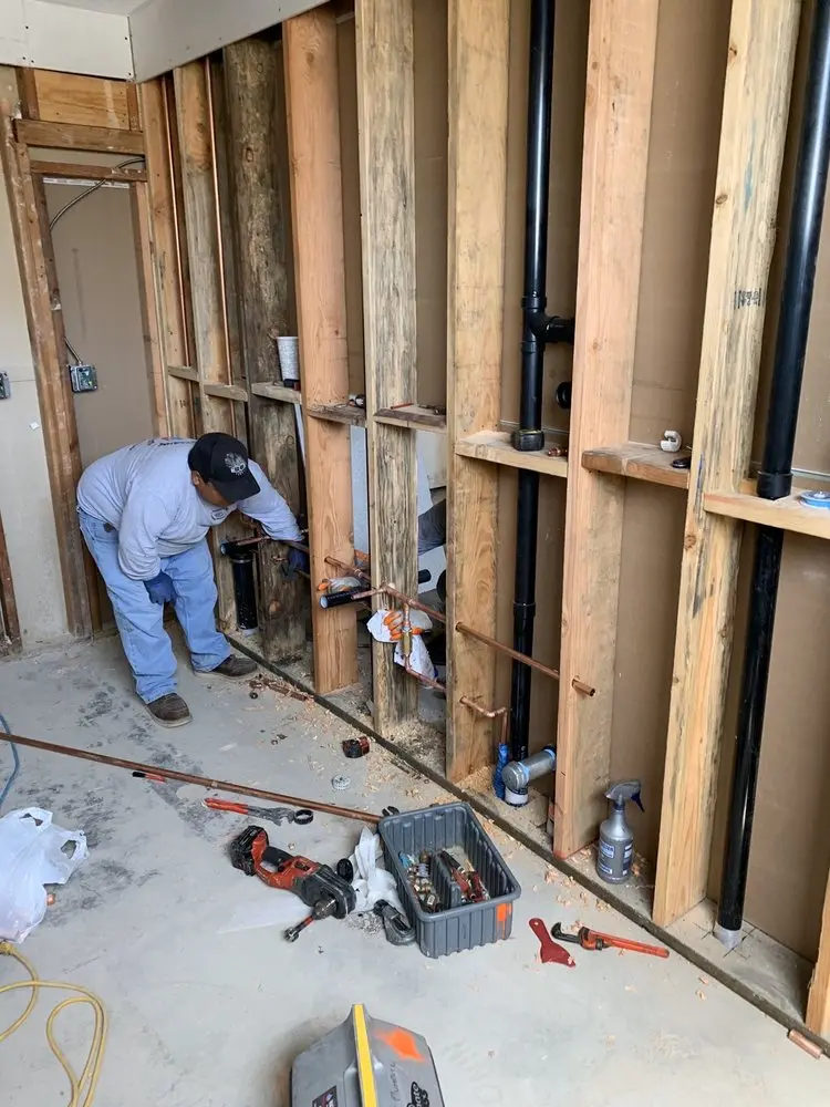 Commercial rough-in plumbing for Trenchless Sewer Repair in Vista Ridge